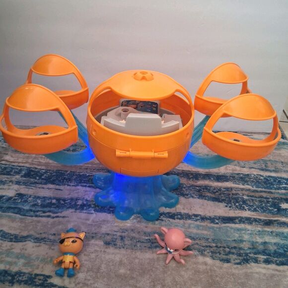 Fisher-Price Octonauts Octopod Headquarters Playset Lights Sounds Kwazii Inkles - Picture 6 of 7